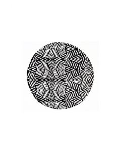 Xilogravura Grafismo by Rafael Ramalho “Cão” (25 cm x 25 cm)