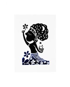 Xilogravura Iemanjá- Xilos do Benedito (42 cm x 30 cm)