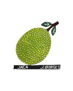 Xilogravura by J. Borges - Jaca Grande (Tamanho 33 x 24 cm)
