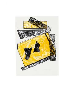 Xilogravura Untitled 1- Maurício Morandi (42 cm x 30 cm)
