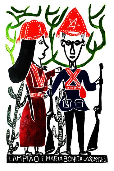Xilogravura De J Borges Lampiao E Maria Bonita Colorida Tamanho 66 X 48 Cm Programas para download na categoria conversores de imagem do baixaki. xiloshop